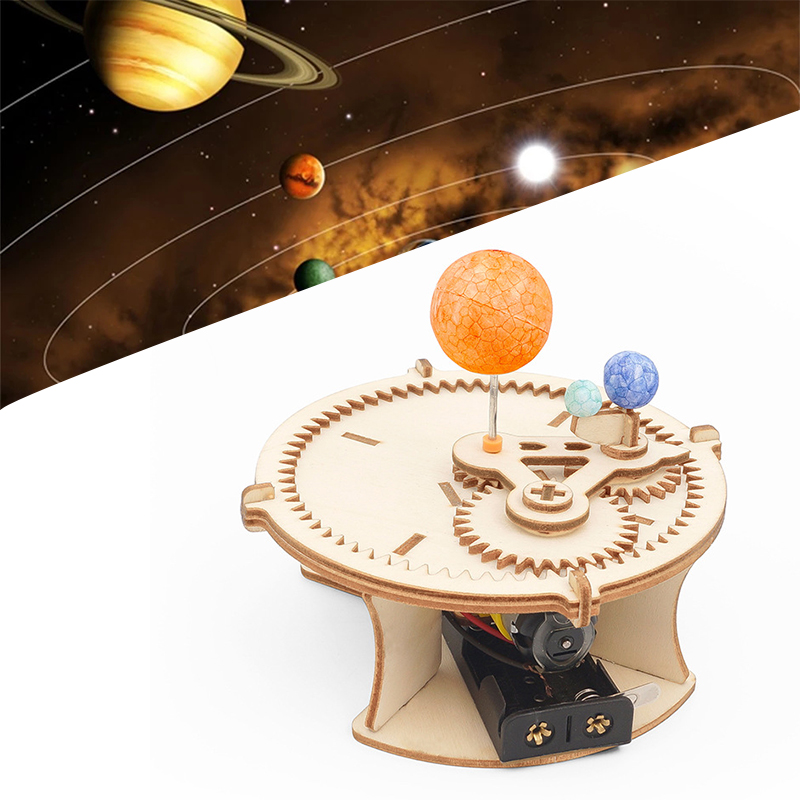 Science Project Diy - Solar System Astronomy Sun Earth Moon