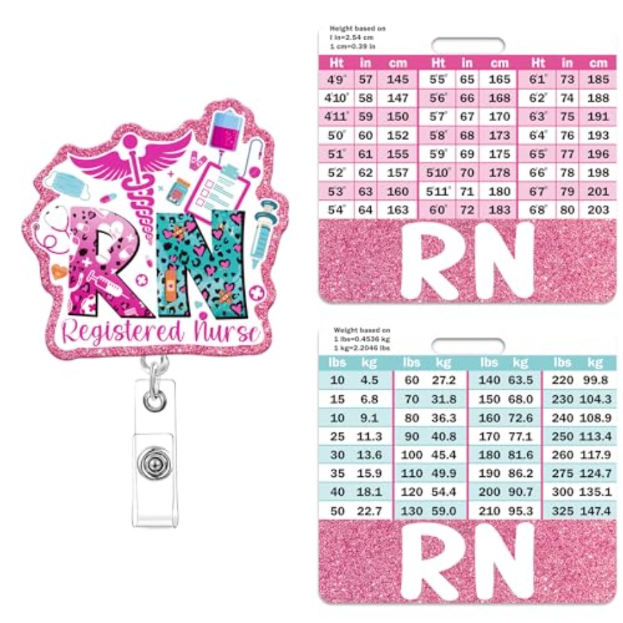 Science Buddy - Registered Nurse Badge Reel Retractable -