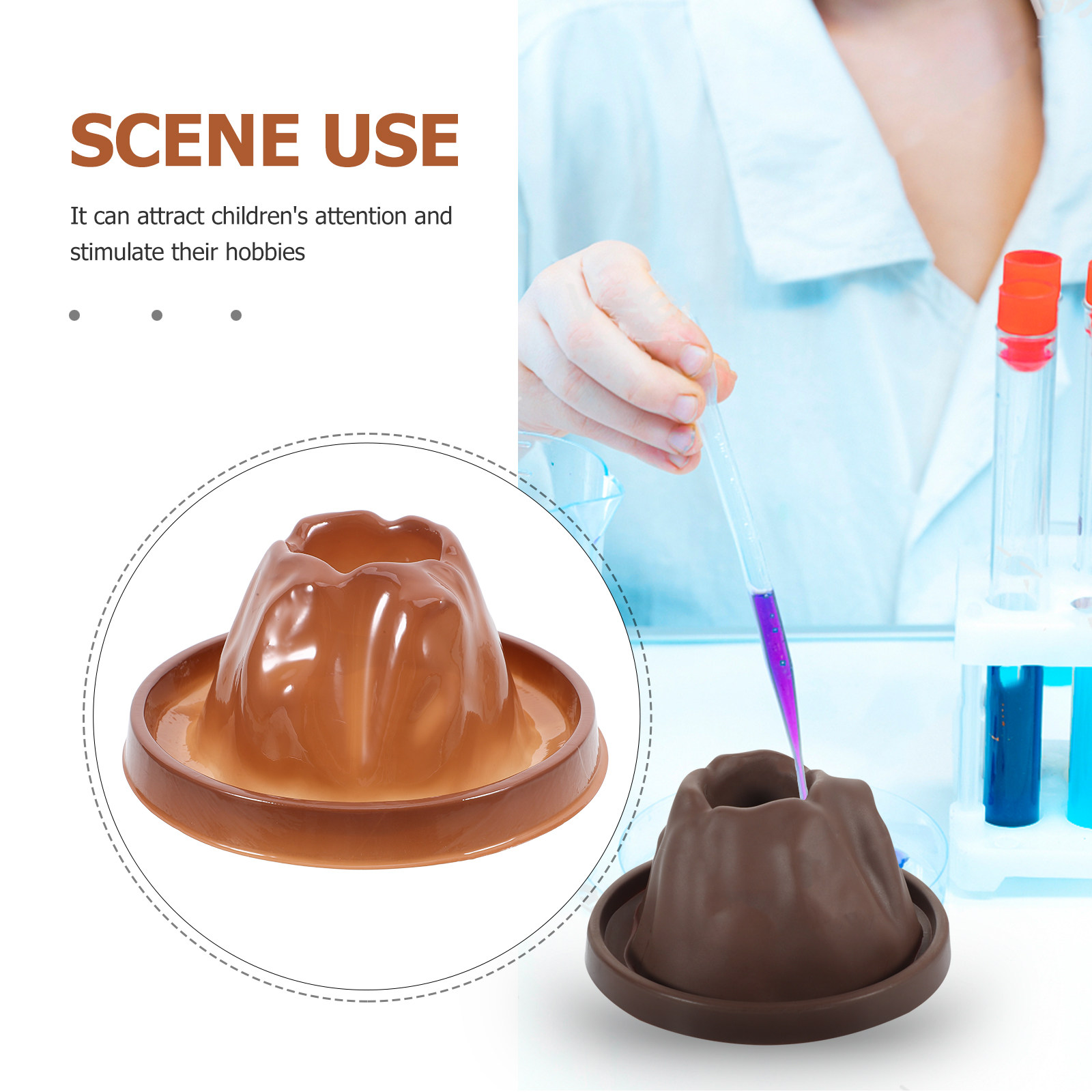 5Pcs Volcano Science Simulatio - Volcano Kit Eruption recensie en prijs