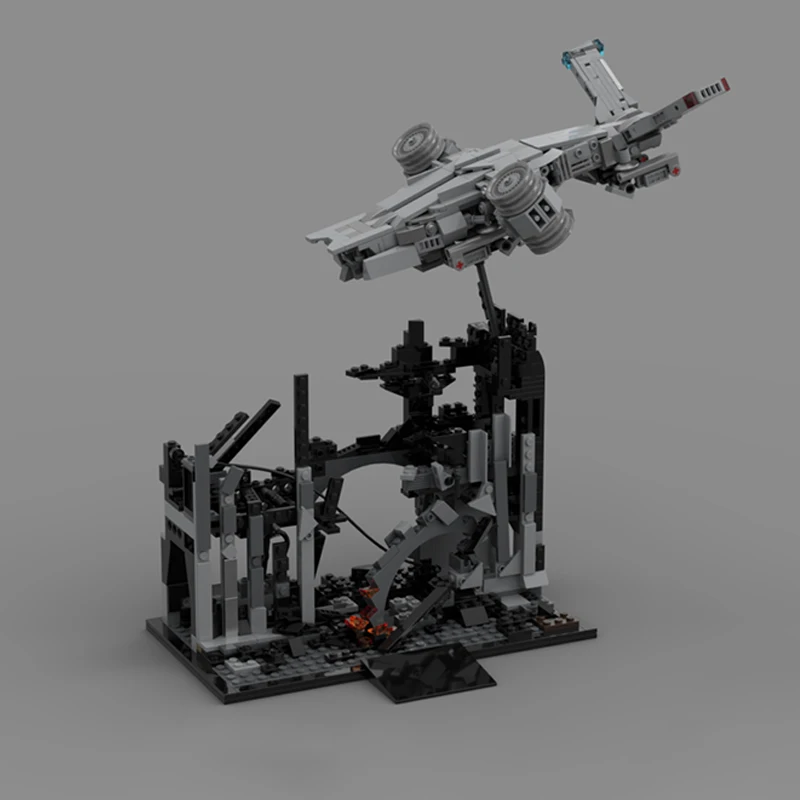 814pcs MOC Science Fiction Mov - Science Hunter recensie en prijs