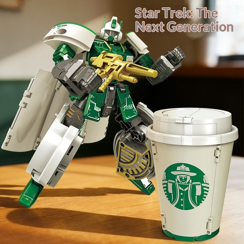 Transforming toy milk tea warr - Science Robotics recensie en prijs