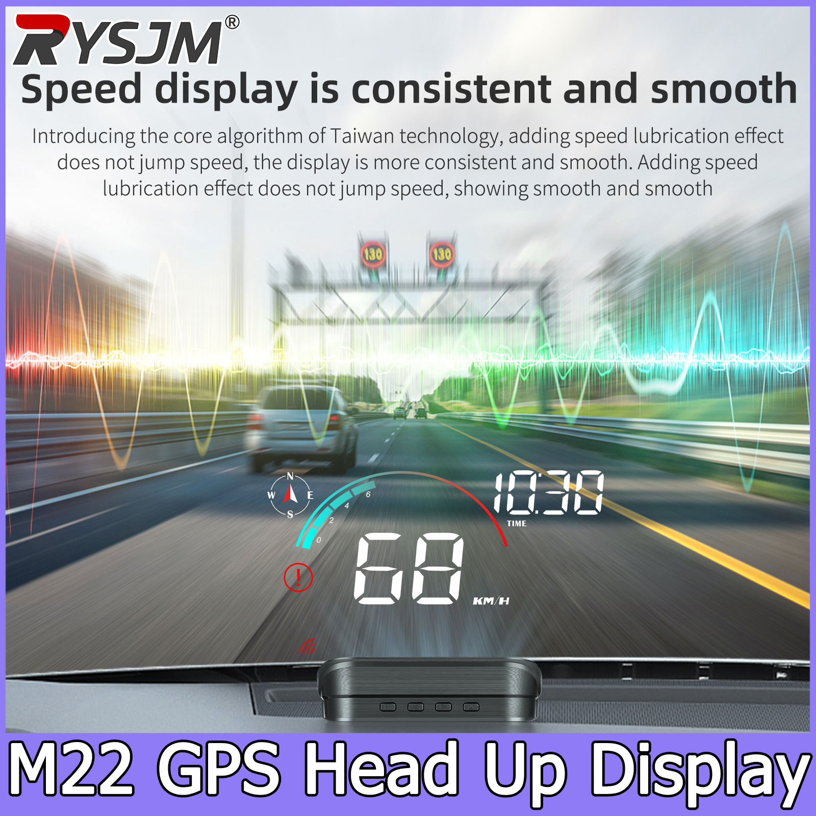 M22 Car GPS HUD Head Up Displa - Anemometer Wind Speed recensie en prijs