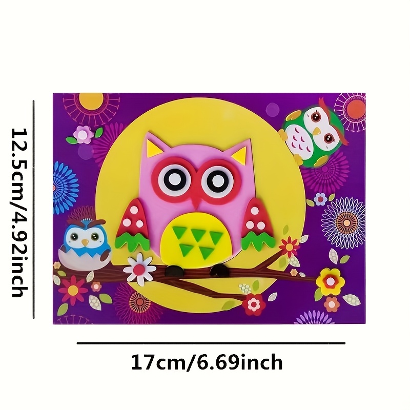 Children's 3D Stickers, 10 Ran - Science Project Diy recensie en prijs
