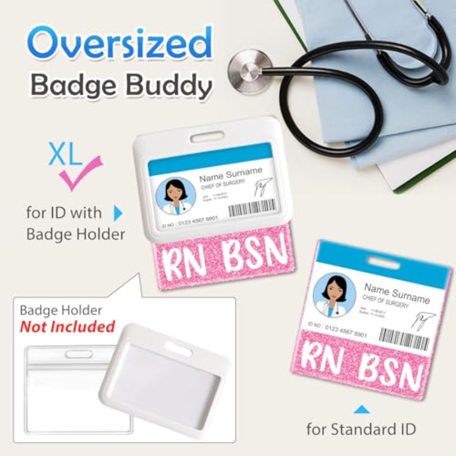 Oversized RN BSN Badge Buddy C - Science Buddies recensie en prijs