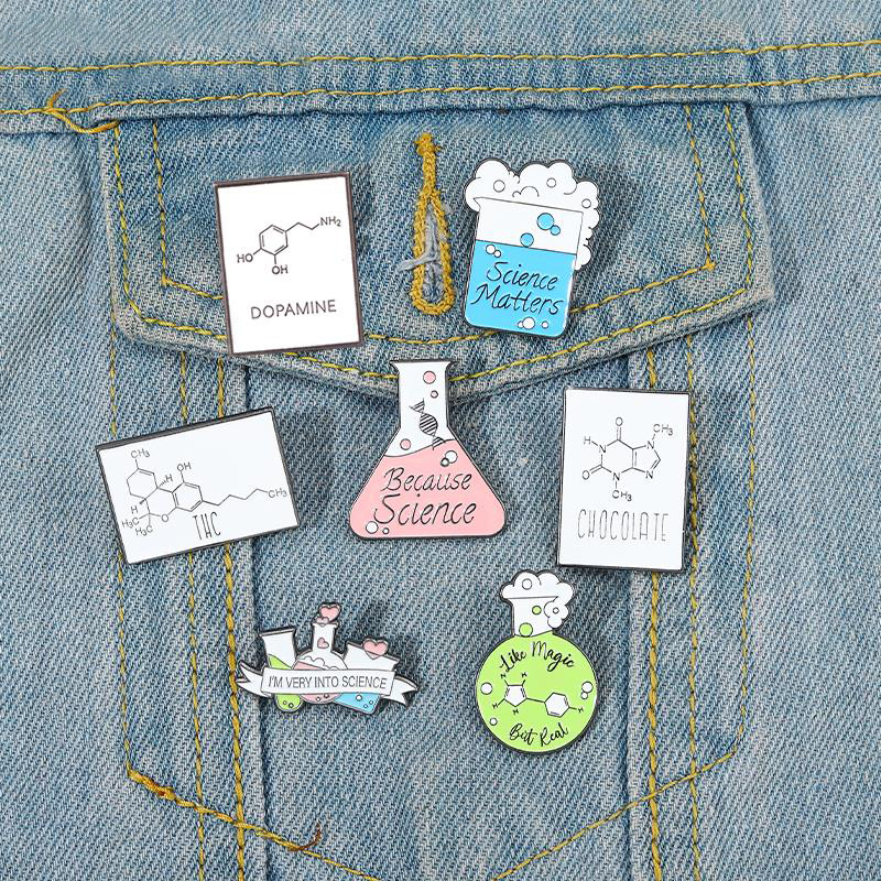 Science Enamel Pins Custom Mol - Science Buddies recensie en prijs