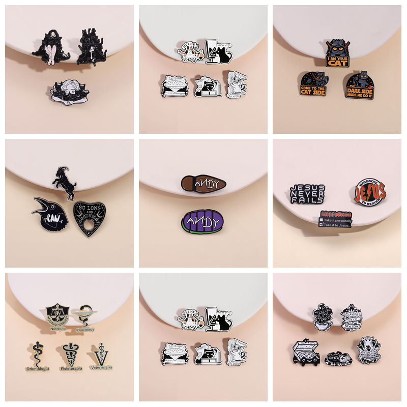 Gothic Punk Quotes Enamel Pins - Science Buddies recensie en prijs