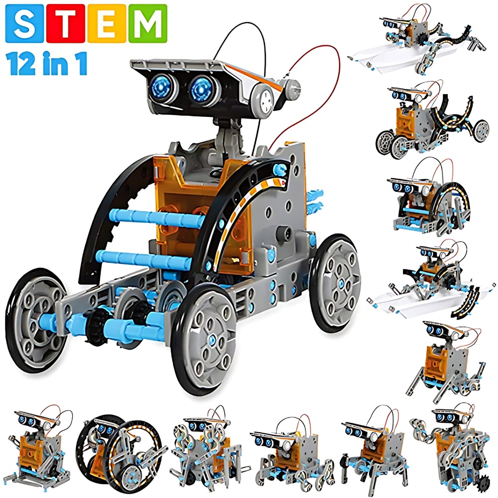 Solar Robot Building Blocks 12 - Science Robotics recensie en prijs