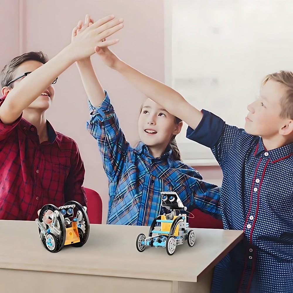 Solar Robot Building Blocks 12 - Science Robotics recensie en prijs