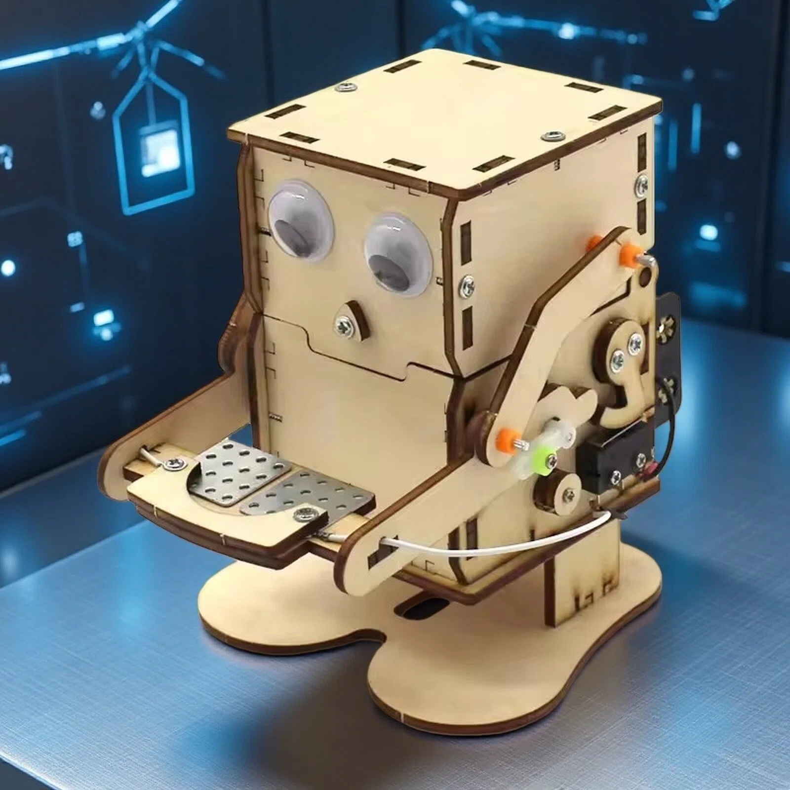 Coin Swallowing Eating Robot M - Science Robotics recensie en prijs