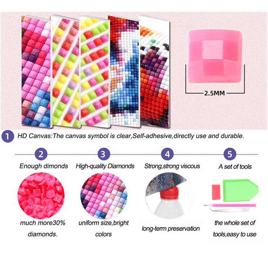 5D DIY Large Diamond Painting  - Volcano Kit Eruption recensie en prijs