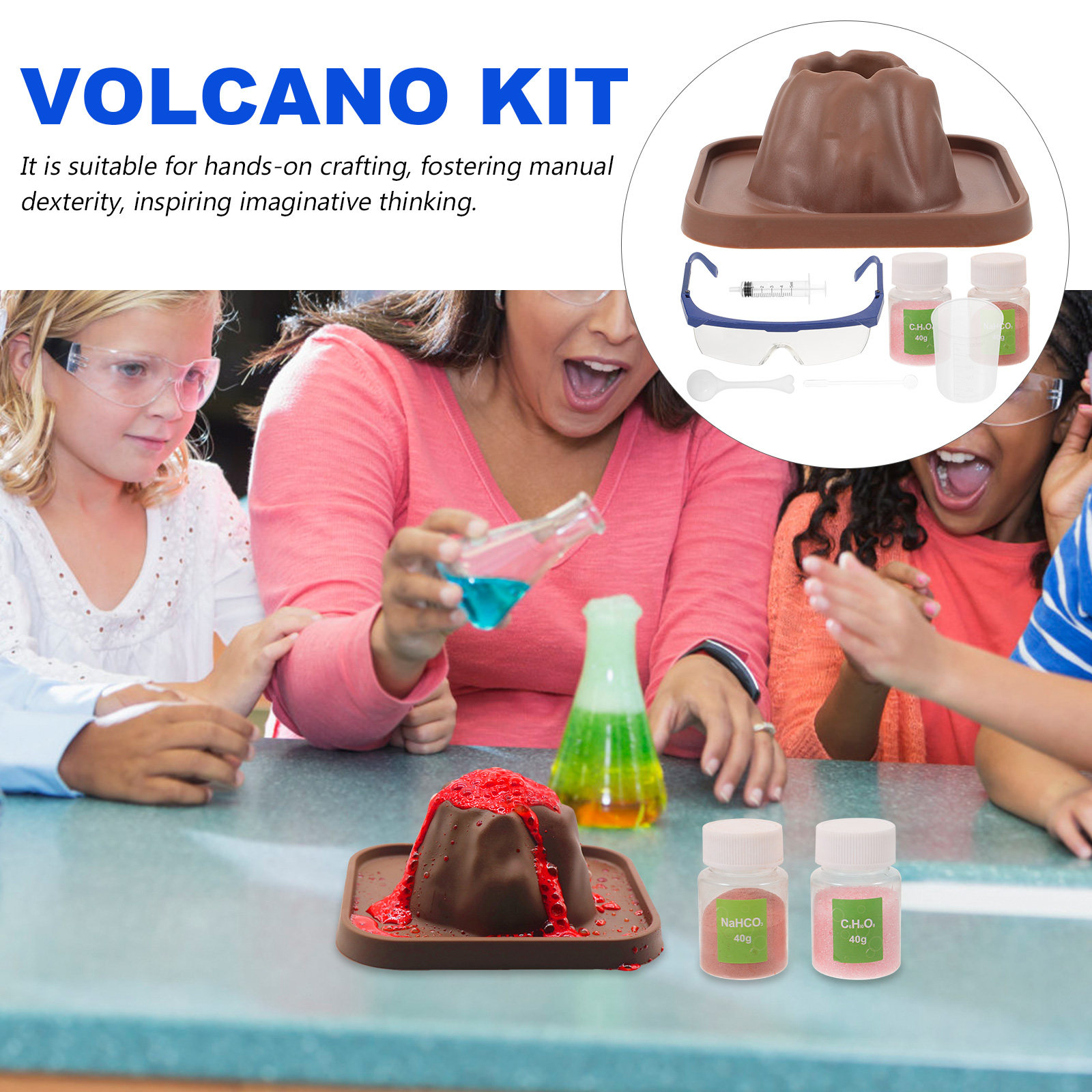 1 Set Volcano Eruptions Experi - Volcano Kit Eruption recensie en prijs