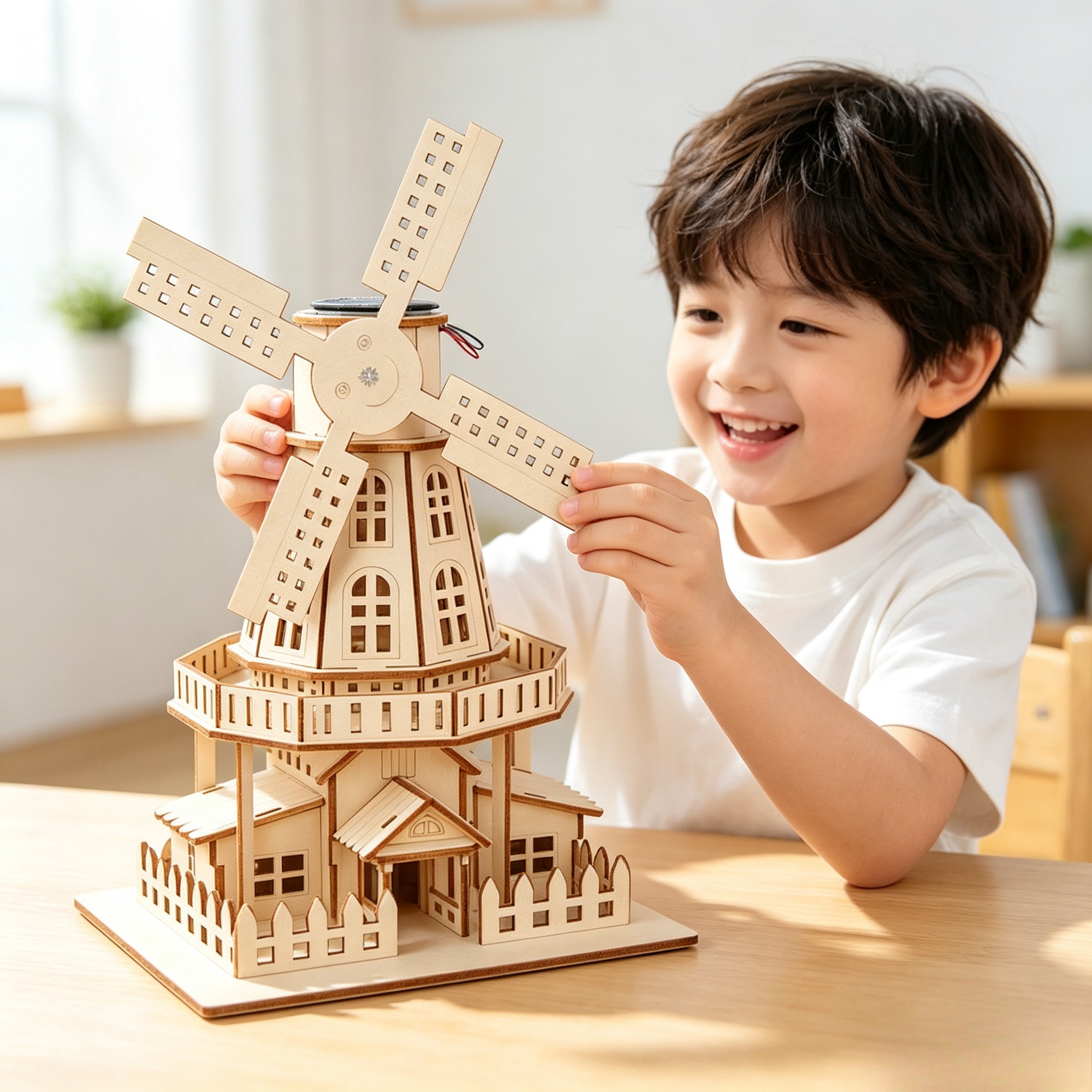 Solar windmill house children' - Science Max recensie en prijs