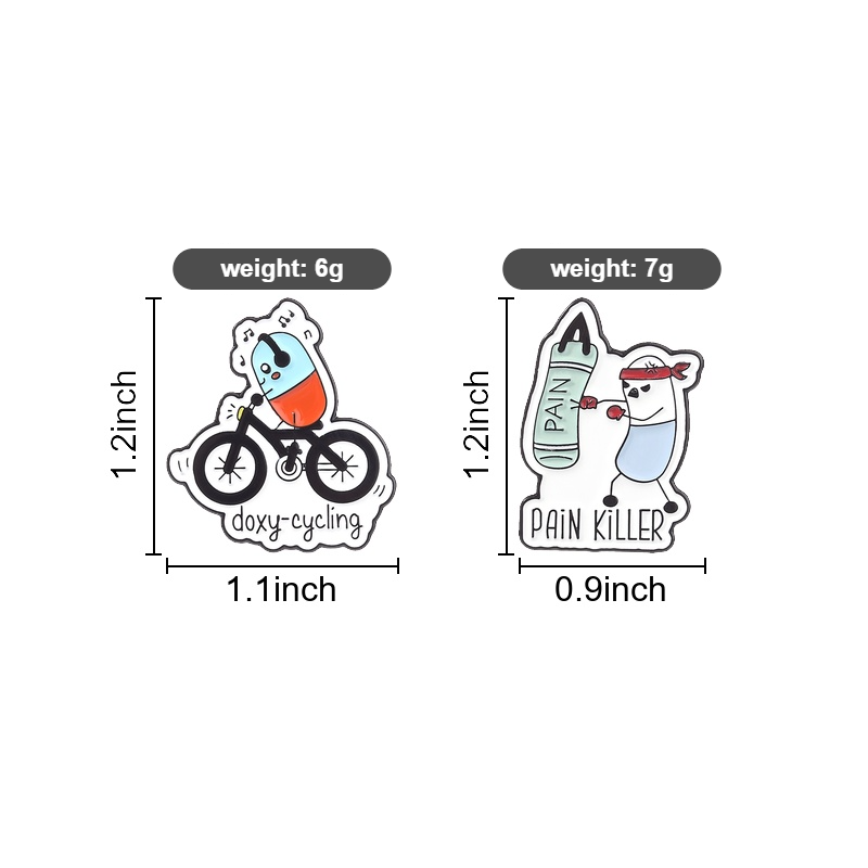 Doxy-cycling Enamel Pins Carto - Science Buddies recensie en prijs
