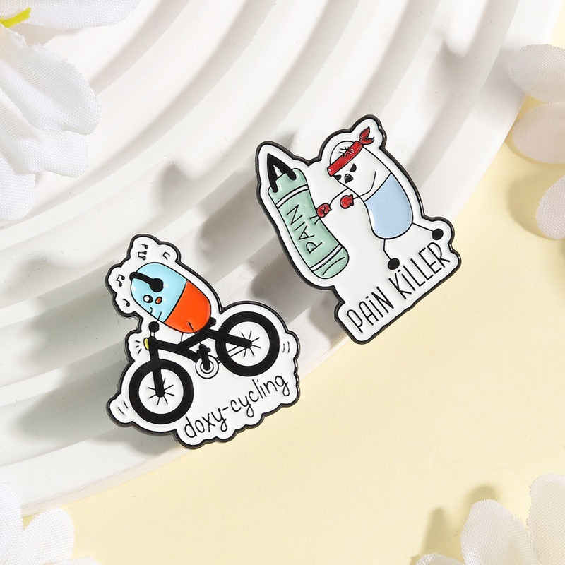 Doxy-cycling Enamel Pins Carto - Science Buddies recensie en prijs