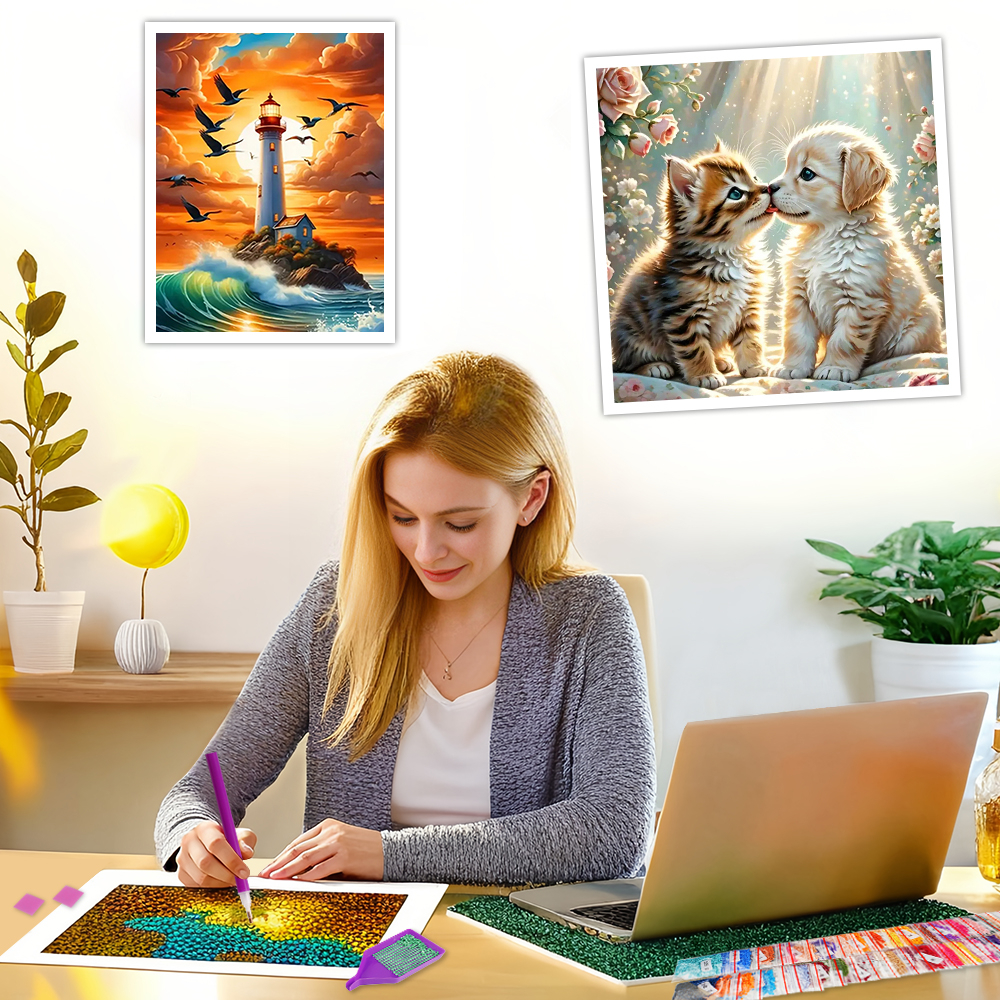 EverShine DIY Diamond Embroide - Volcano Kit Eruption recensie en prijs