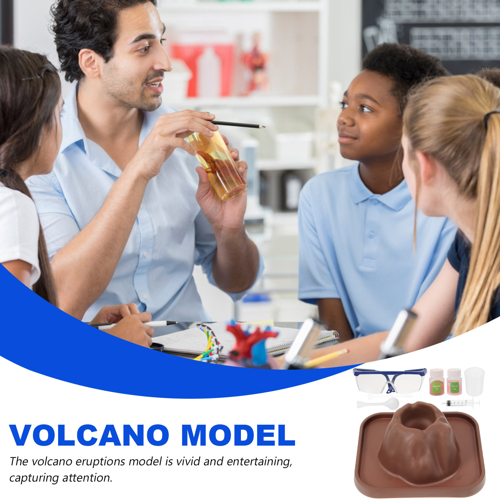 1Set Volcano Eruptions Set DIY - Volcano Kit Eruption recensie en prijs