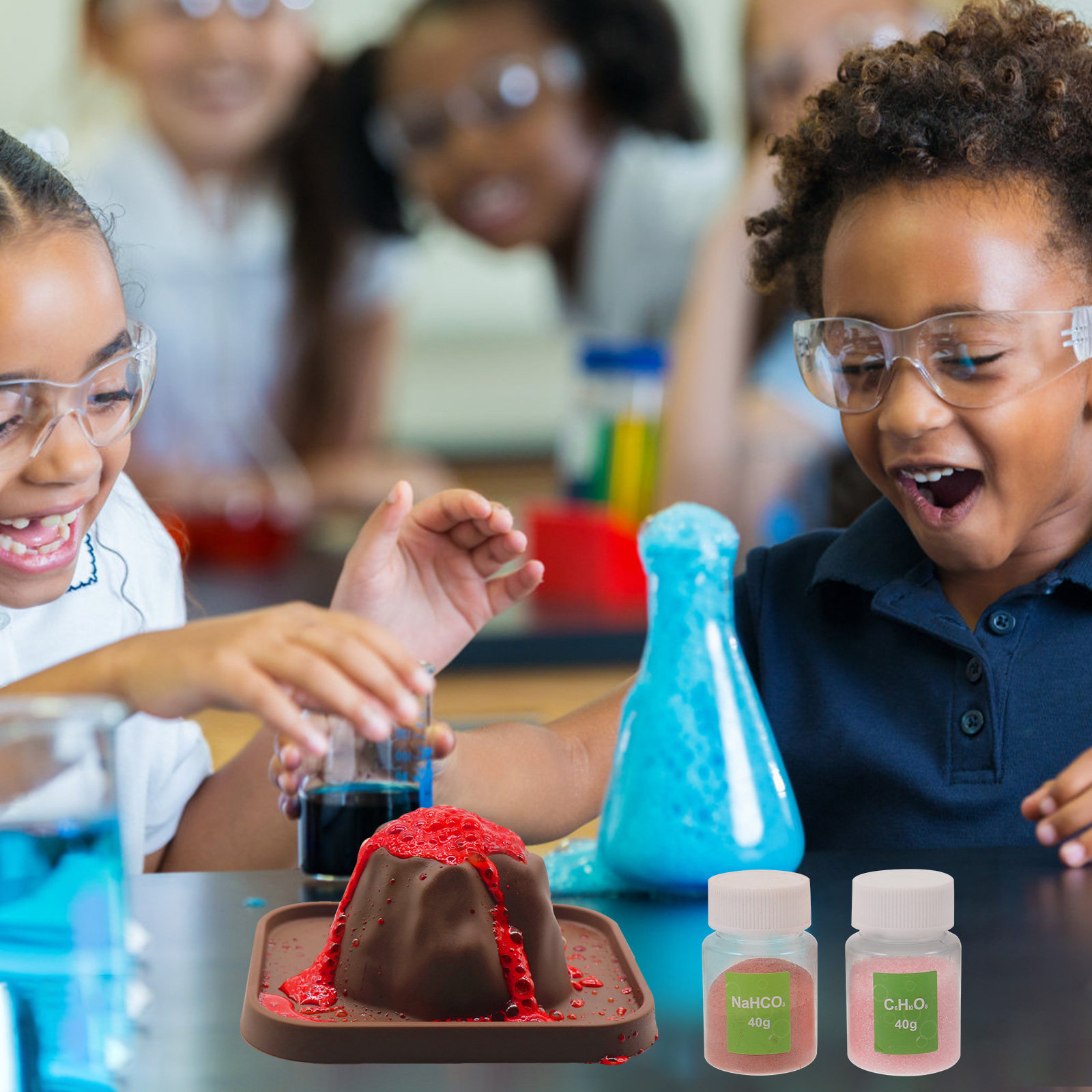 1Set Volcano Eruptions Set DIY - Volcano Kit Eruption recensie en prijs
