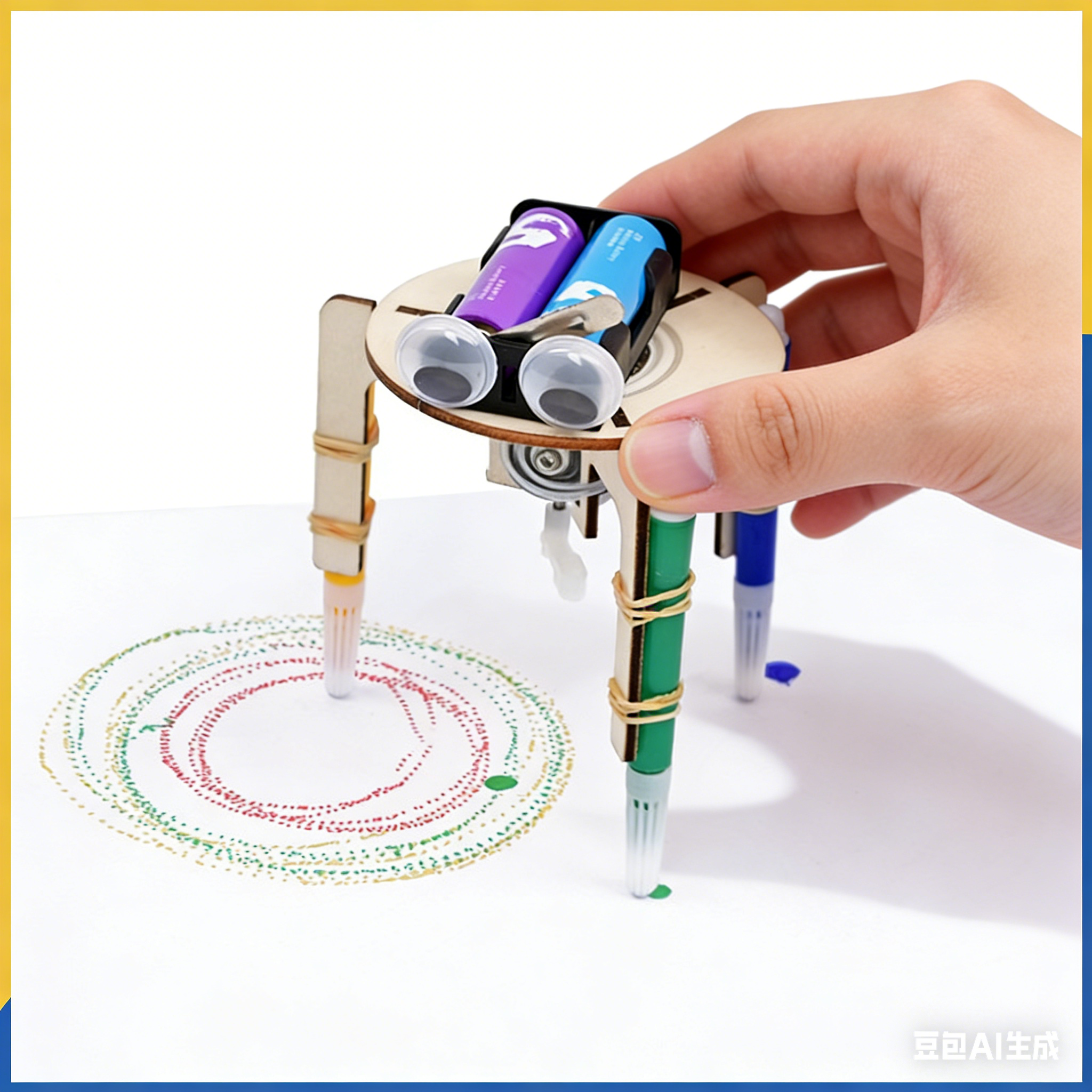 DIY Electric Vibration Graffit - Science Project Diy recensie en prijs