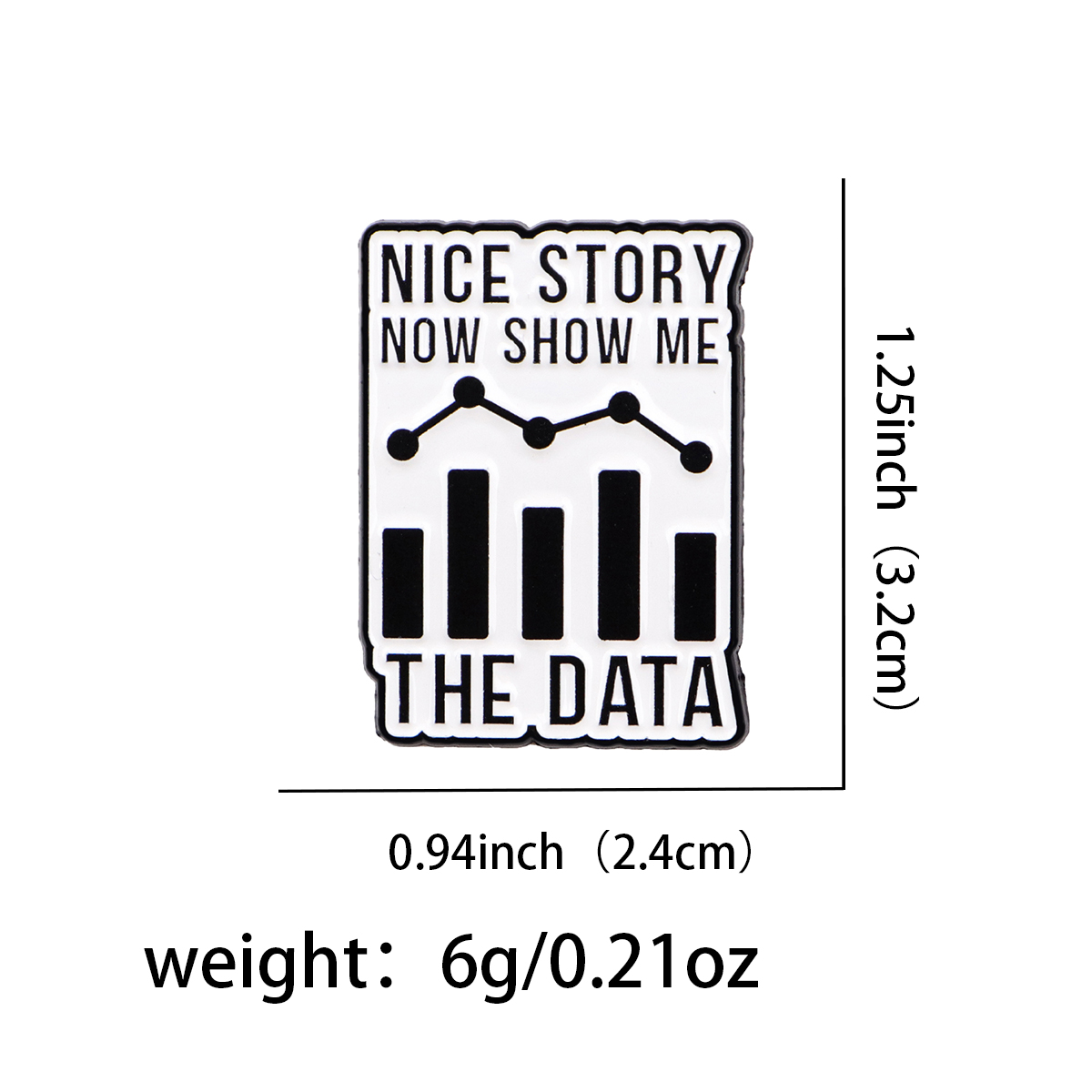 Data Science Enamel Pin Funny  - Science Buddies recensie en prijs