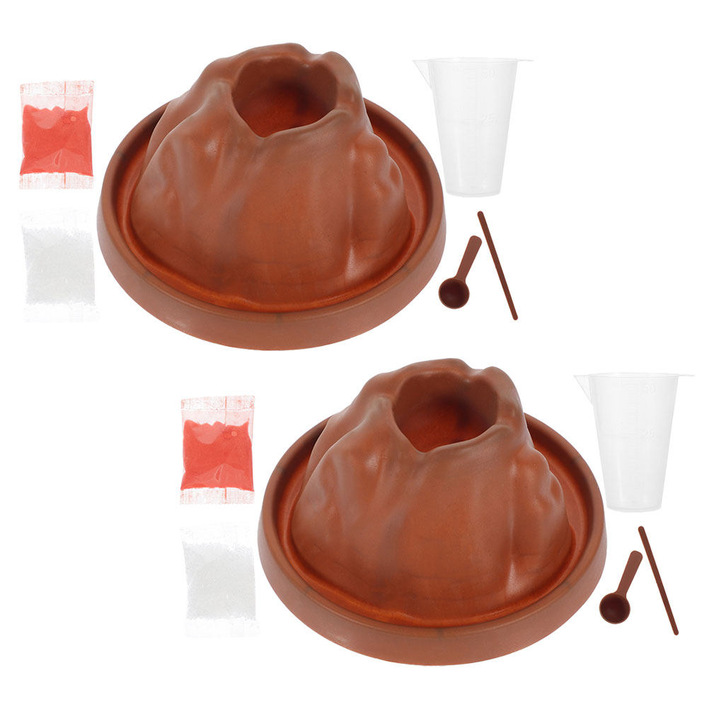 2Sets Volcano Simulation Erupt - Volcano Kit Eruption recensie en prijs