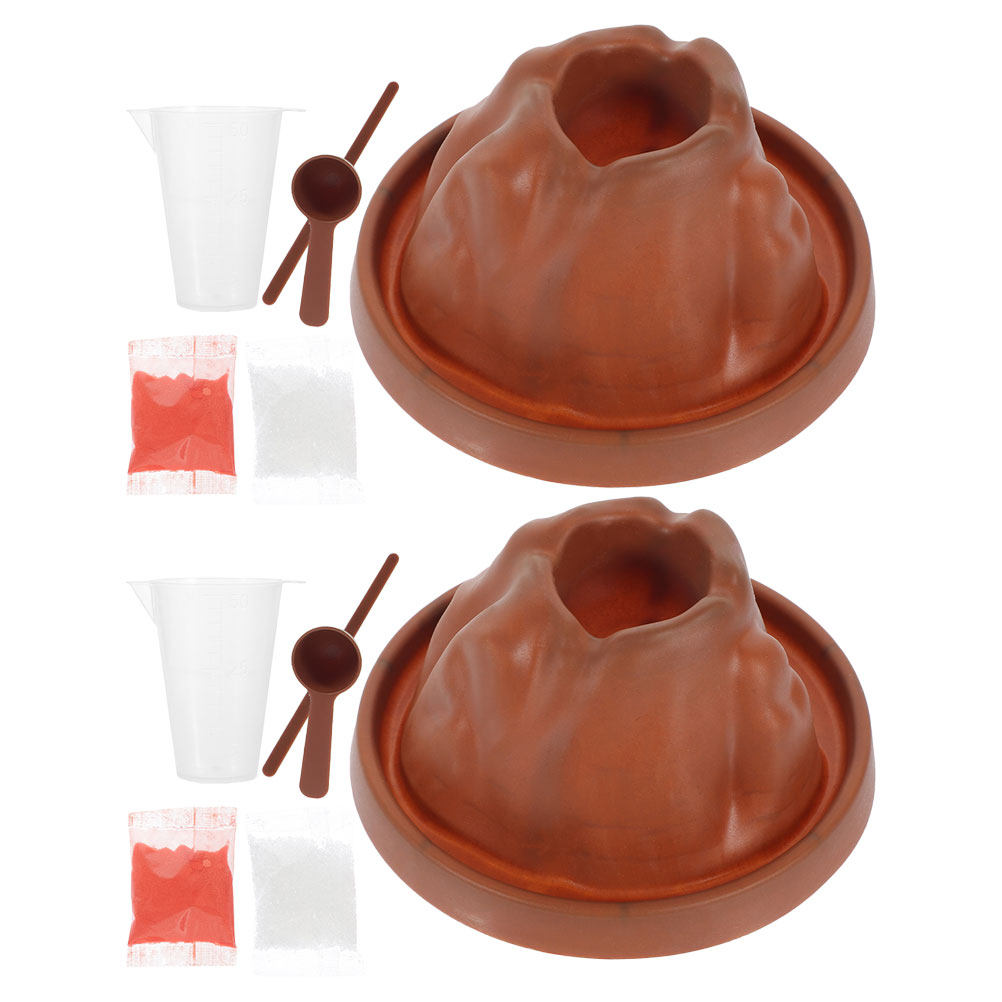 2Sets Volcano Simulation Erupt - Volcano Kit Eruption recensie en prijs