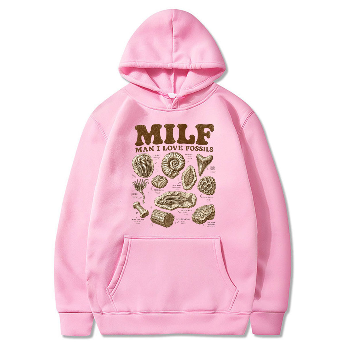 Milf Man I Love Fossils Hoodie - Science Hunter recensie en prijs