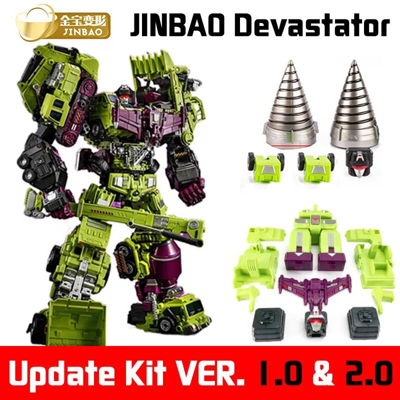 Jinbao Devastator Update Kit P - Science Robotics recensie en prijs