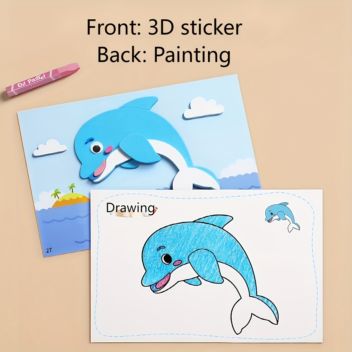 3D Stickers for Kids, Disposab - Science Project Diy recensie en prijs
