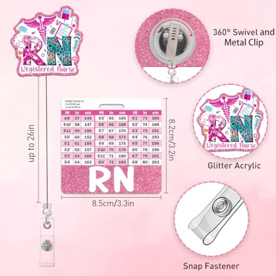 Registered Nurse Badge Reel Re - Science Buddy recensie en prijs